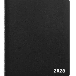 2025 Staples 7" x 9" Weekly & Monthly Planner, Assorted Colors (ST12944-25)