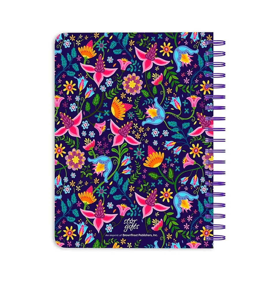 2024 StarGifts Floral Splendor 6" x 7.75" Academic & Calendar Weekly Planner, Paperboard Cover, Multicolor (9781975471972)