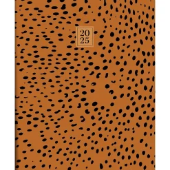2025 TF Publishing 9" x 11" Monthly Planner, Paperboard Cover, Always Animal Print (25-4700)