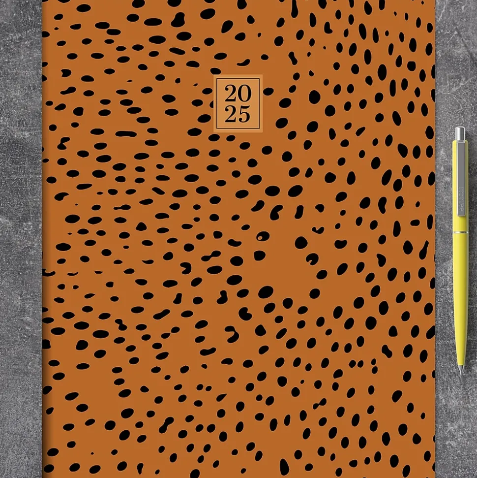 2025 TF Publishing 9" x 11" Monthly Planner, Paperboard Cover, Always Animal Print (25-4700)