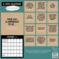 2025 TF Publishing Anti-Affirmations 12" x 12" Monthly Wall Calendar (25-1100)
