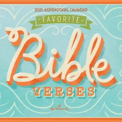 2025 TF Publishing Bible Verses 12" x 12" Monthly Wall Calendar (25-1137)
