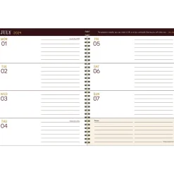 2024-2025 TF Publishing Bibliophile Series Royal Tartan 9