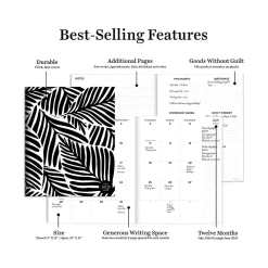 2024-2025 TF Publishing Black Leaves 9