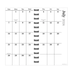 2024-2025 TF Publishing Blue Plaid 3.5