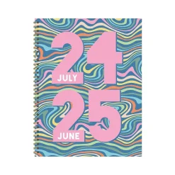 2024-2025 TF Publishing Cali Girl Groovy 8.5" x 11" Academic Weekly & Monthly Planner, Paperboard Cover, Multicolor