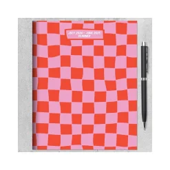 2024-2025 TF Publishing Check Pink and Red 6.5
