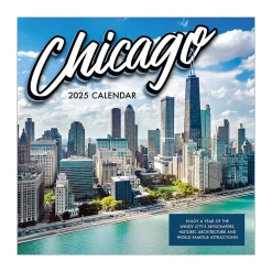 2025 TF Publishing Chicago 12" x 12" Monthly Wall Calendar (25-1036)