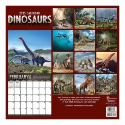 2025 TF Publishing Dinosaurs 12" x 12" Monthly Wall Calendar (25-1139)