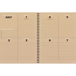 2024-2025 TF Publishing Elements Series Living Leaf 8.5" x 11" Academic Weekly & Monthly Planner, Paperboard Cover