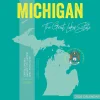2025 TF Publishing Home: Michigan 12" x 12" Monthly Wall Calendar (25-1130)