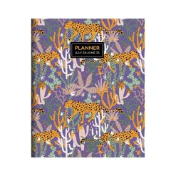 2024-2025 TF Publishing Jungle Cat 9" x 11" Academic Monthly Planner, Paperboard Cover, Multicolor (AY25-4506)