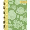 2025 TF Publishing Lotus 6.5" x 8" Weekly & Monthly Planner, Paperboard Cover, Multicolor (25-9210)