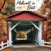 2025 TF Publishing Midwest Is Best 12" x 12" Monthly Wall Calendar (25-1047)
