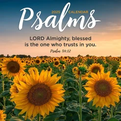 2025 TF Publishing Psalms 12" x 12" Monthly Wall Calendar (25-1024)