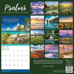 2025 TF Publishing Psalms 12" x 12" Monthly Wall Calendar (25-1024)
