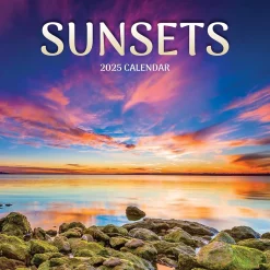 2025 TF Publishing Sunsets 12" x 12" Monthly Wall Calendar (25-1028)