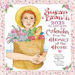 2025 TF Publishing Susan Branch 12" x 12" Monthly Wall Calendar (25-1120)