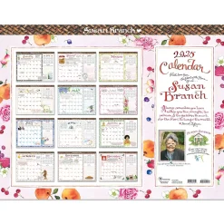 2025 TF Publishing Susan Branch 17" x 22" Monthly Desk Pad Calendar (25-8208)