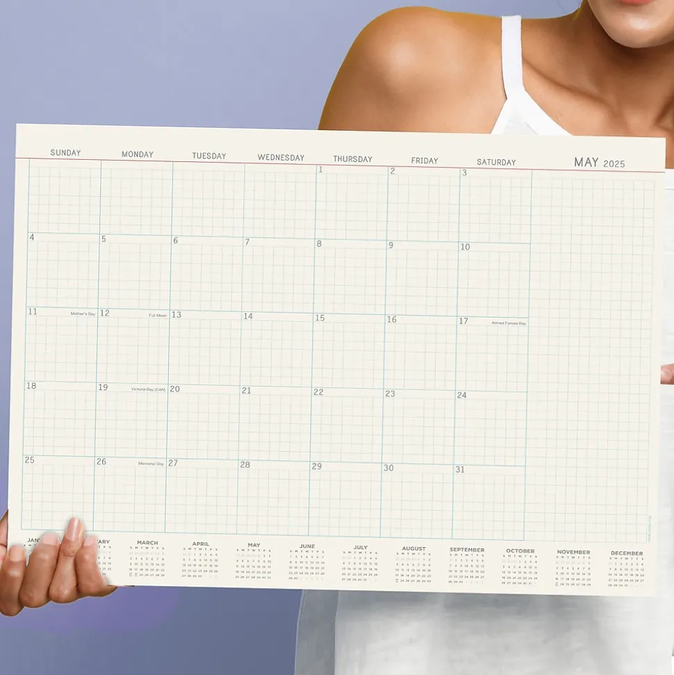 2025 TF Publishing Vintage Professional 12" x 17" Monthly Desk Pad Calendar (25-8504)