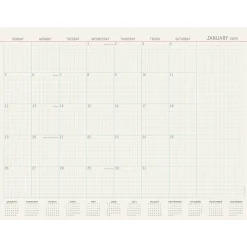 2025 TF Publishing Vintage Professional 17" x 22" Monthly Desk Pad Calendar (25-8204)