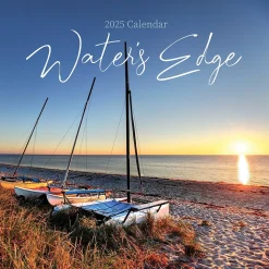 2025 TF Publishing Water's Edge 12" x 12" Monthly Wall Calendar (25-1049)