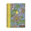 2024-2025 TF Publishing White Lotus Series Coastal Flowers 6" x 8" Academic Weekly & Monthly Planner, Paperboard Cover