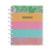 2024-2025 The Happy Planner Bold and Botanical 7" x 9.25" Academic Weekly & Monthly Planner, Plastic Cover, Multicolor