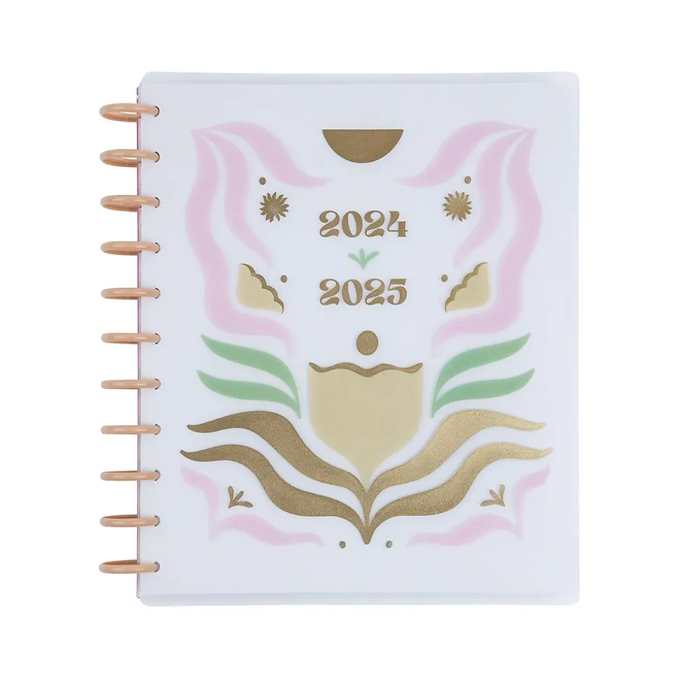 2024-2025 The Happy Planner Desert Thistle 8.5" x 11" Academic Weekly & Monthly Planner, Plastic Cover, Multicolor