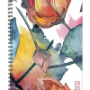 2025 Willow Creek 8.5" x 11" Weekly & Monthly Planner Cover, Watercolor Floral (47408)