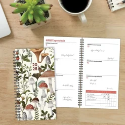2025 Willow Creek 3.5" x 6.5" Weekly & Monthly Planner, Multicolored (48702)
