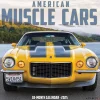 2025 Willow Creek American Muscle Cars 7" x 7" Monthly Wall Calendar (45633)