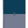 2025 Willow Creek Blue Duotone 6.5" x 8.5" Weekly Planner Cover, Blue/Gray (47316)