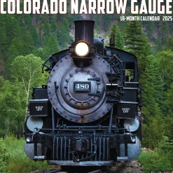 2025 Willow Creek Colorado Narrow Gauge Railroads 12" x 12" Monthly Wall Calendar (42533)