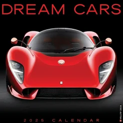 2025 Willow Creek Dream Cars 7" x 7" Yearly Wall Calendar (45831)