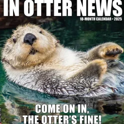 2025 Willow Creek In Otter News 12" x 12" Monthly Wall Calendar (43479)