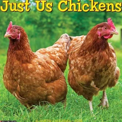 2025 Willow Creek Just Us Chickens 12" x 12" Monthly Wall Calendar (43592)