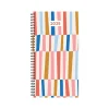 2025 Willow Creek Modern Stripe 3.5" x 6.5" Weekly & Monthly Planner, Paper Cover, Multicolor (48542X)