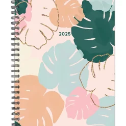 2025 Willow Creek Monstera Earth Hue 6.5" x 8.5" Weekly Planner (48856)