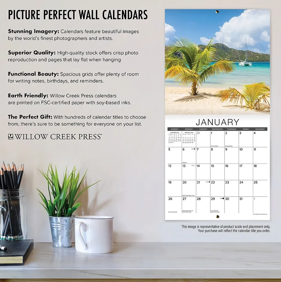2025 Willow Creek RanchLife 2025 12" x 12" Yearly Wall Calendar (46524)