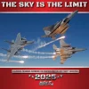 2025 Willow Creek The Sky is the Limit 12" x 12" Monthly Wall Calendar (45107)