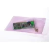 36" x 36" Antistatic Layflat Poly Bags, 4 Mil, Pink, 100/Carton (12230)