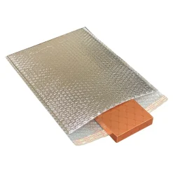 12" x 17" Cool Foil Insulated Self-Sealing Bubble Mailers, 50/Box (MB12X17SS)