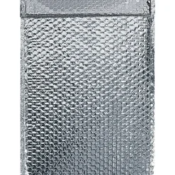 12.75" x 10.5" Cool Shield Bubble Mailer, 3/16", Silver, 50/Case (INM1210)