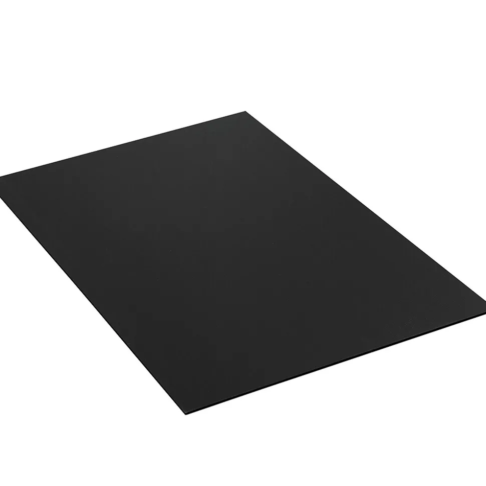 48" x 48" Corrugated Pad, Single Wall, Black, 10/Bundle (PCS4848B)