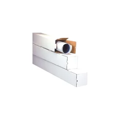 3 x 25 Corrugated Standard Mailing Tube, White, 25/Bundle (M3325)