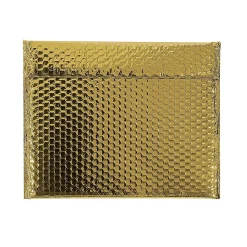 13.75" x 11" Gold Glamour Bubble Mailer, 48/Carton (GBM1311GD)