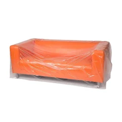 140" x 45" Layflat Poly Bags, Bags on a Roll, 3 Mil, Clear, 35/Roll (3218)