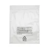 6" x 6" Lip & Tape Reclosable Suffocation Warning Poly Bags, 1.5 Mil, Clear, 1000/Carton (16200)