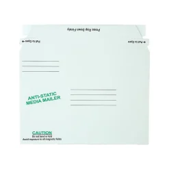 6" x 8.63" Peel & Seal Fiberboard Mailers, CD/DVD, 25/Box (QUA64126)